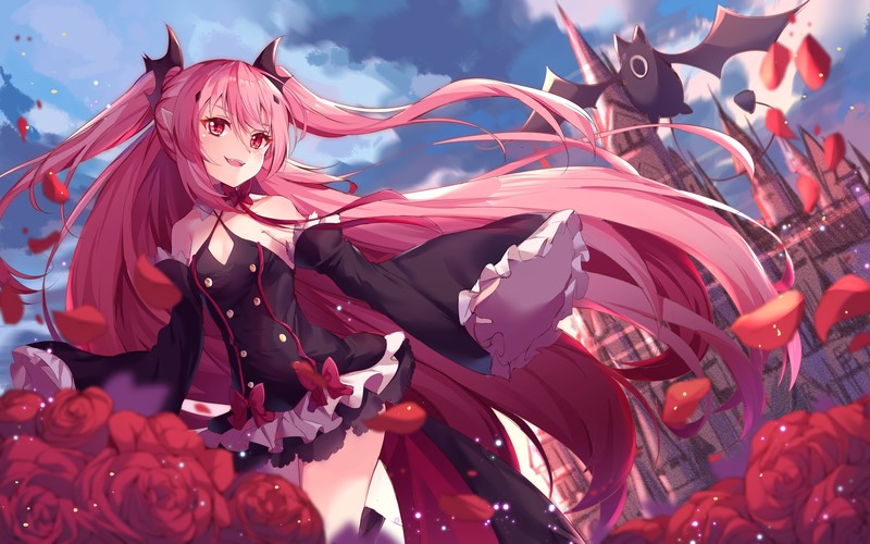 anime, anime girls, digital art, artwork, 2D, portrait, Krul Tepes, Owari No Seraph