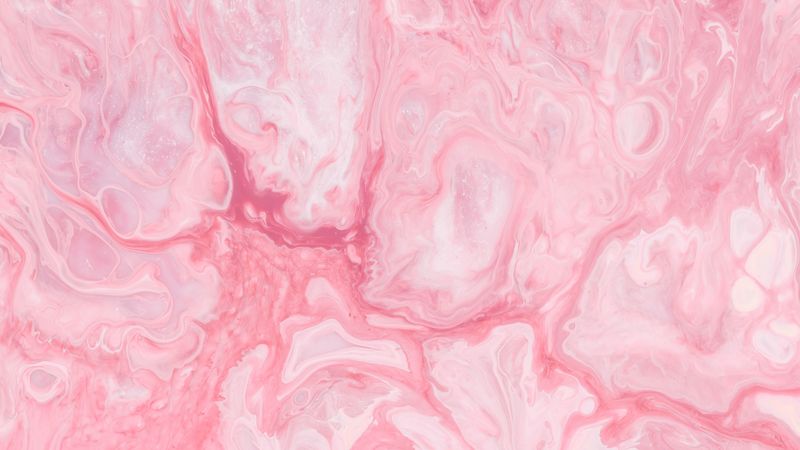paint, liquid, stains, pink, 4k
