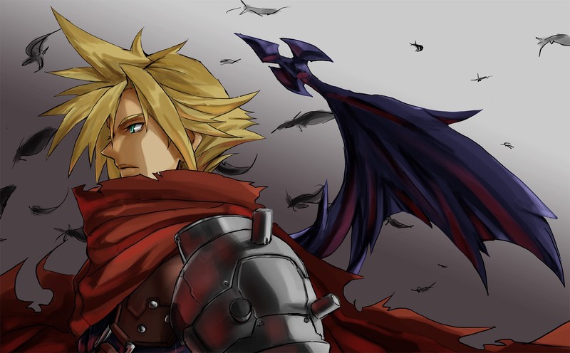 Cloud Strife, Kingdom Hearts, Final Fantasy VII
