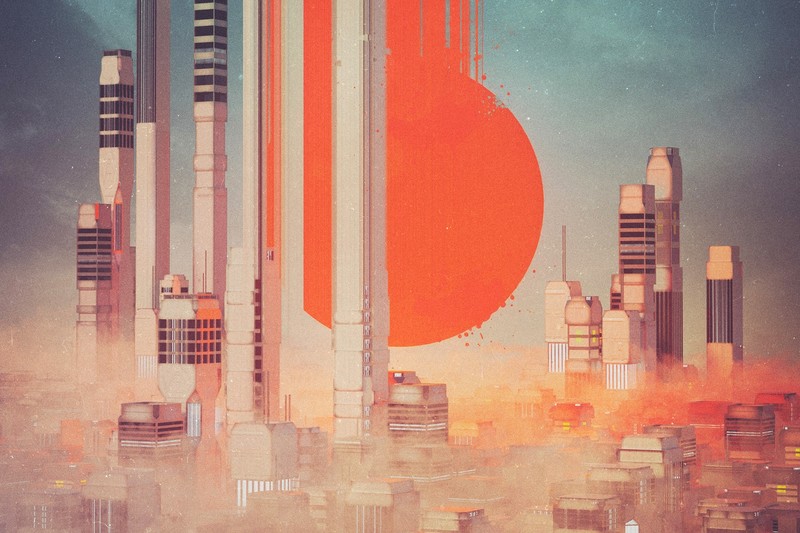 city, cityscape, futuristic, artwork, futuristic city, science fiction