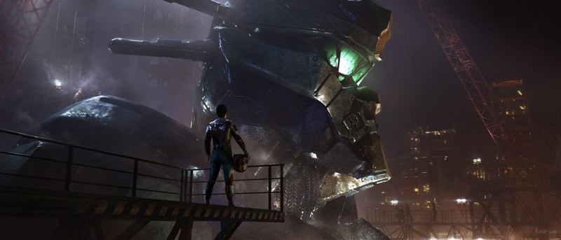 Ricardo Lima, mech, digital art, artwork, CGI, Gundam