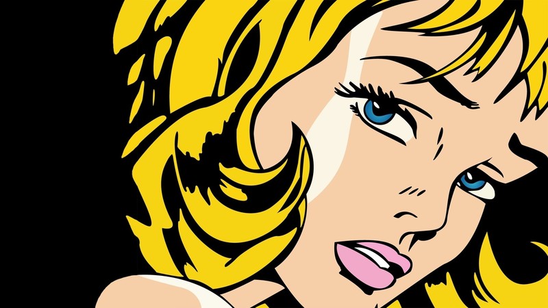 women, pop art, Roy Lichtenstein