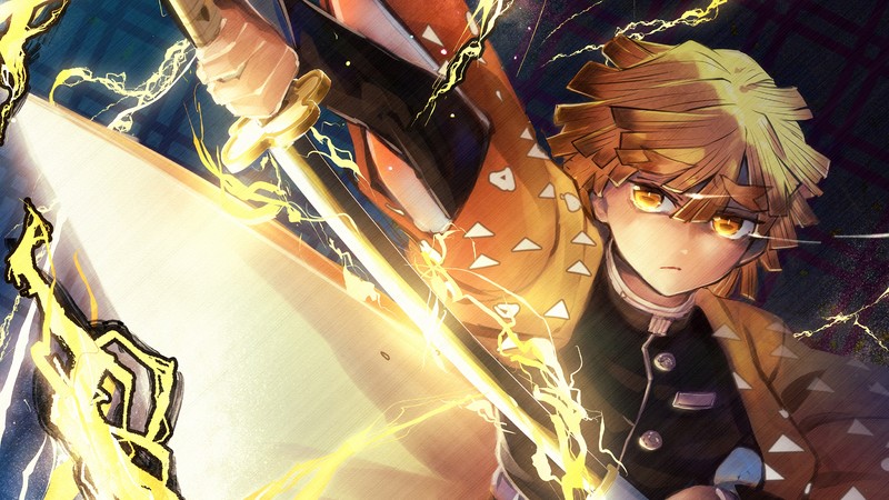 Kimetsu no Yaiba, Zenitsu Agatsuma, anime