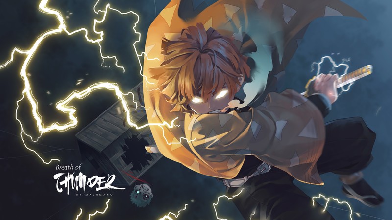 Kimetsu no Yaiba, Zenitsu Agatsuma, anime