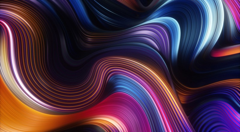 abstract, colorful, blue