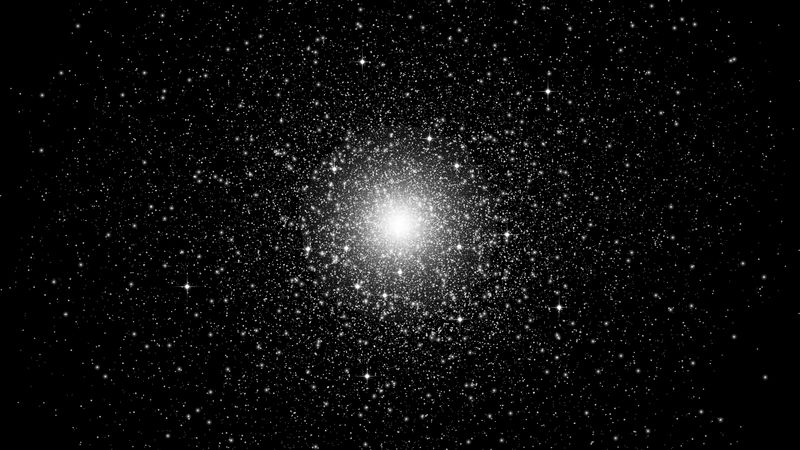 stars, cluster, constellations, globular group, 4k