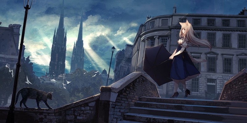 anime, anime girls, digital art, artwork, 2D