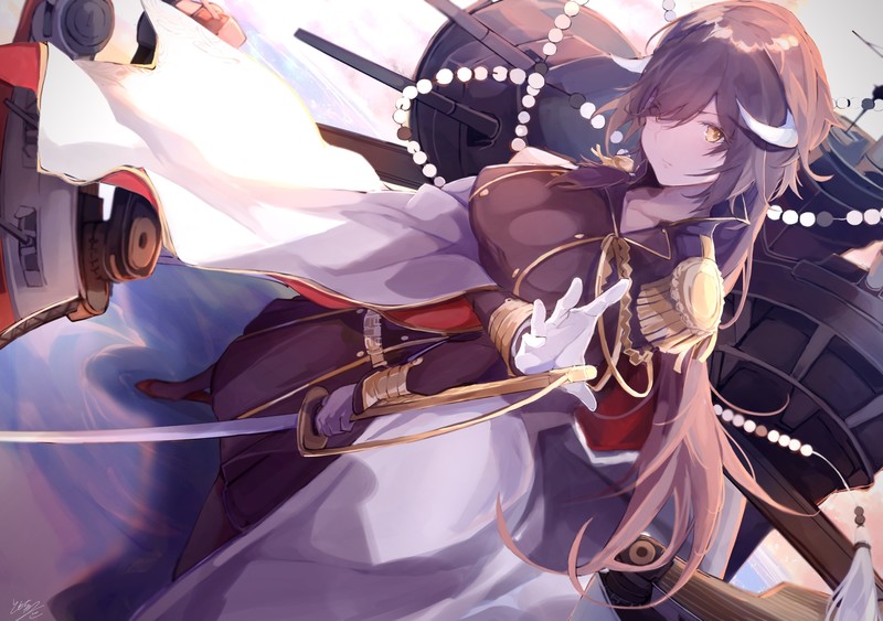 anime, anime girls, digital art, artwork, 2D, portrait, Azur Lane, Mikasa (Azur Lane)
