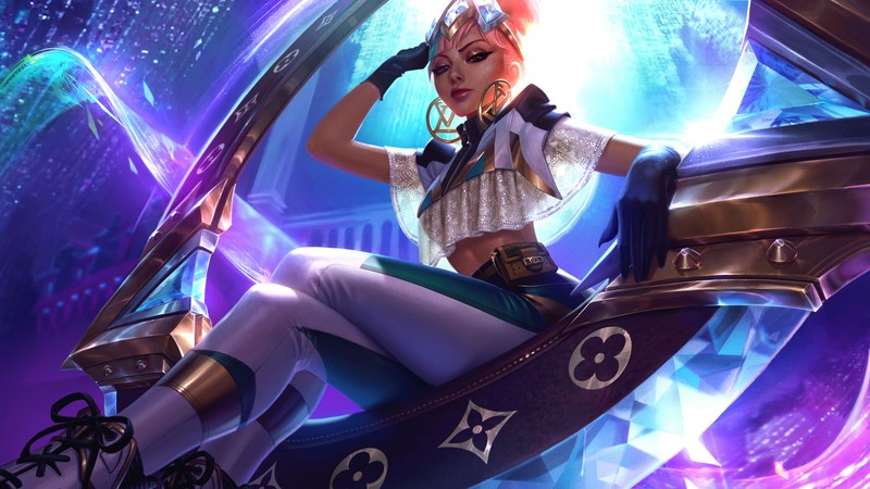 The Prestige, Qiyana, Qiyana (League of Legends), League of Legends, Riot Games, music, Louis Vuitton, kda
