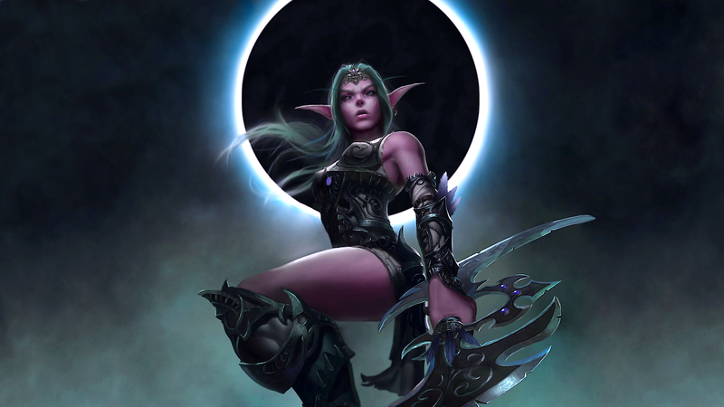 Tyrande, Tyrande Whisperwind, World of Warcraft, Night Elves
