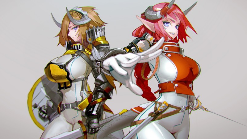 chromatic aberration, big boobs, bodysuit