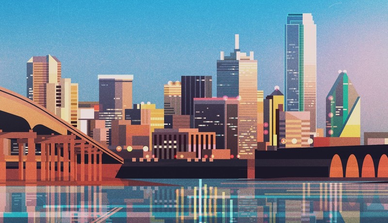 illustration, city, cityscape, artwork