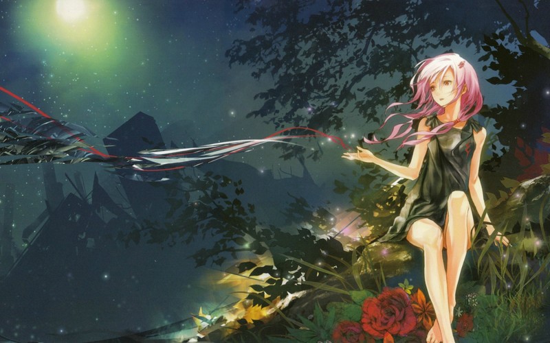 anime, anime girls, Guilty Crown, Inori Yuzuriha, Yuzuriha Inori, Supercell, Redjuice