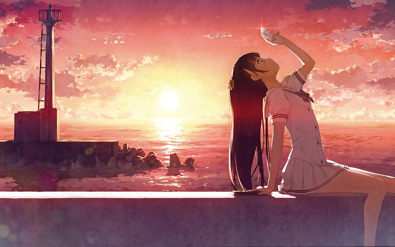 animation, anime, anime girls, Kantoku, Nagisa (Kantoku), original characters