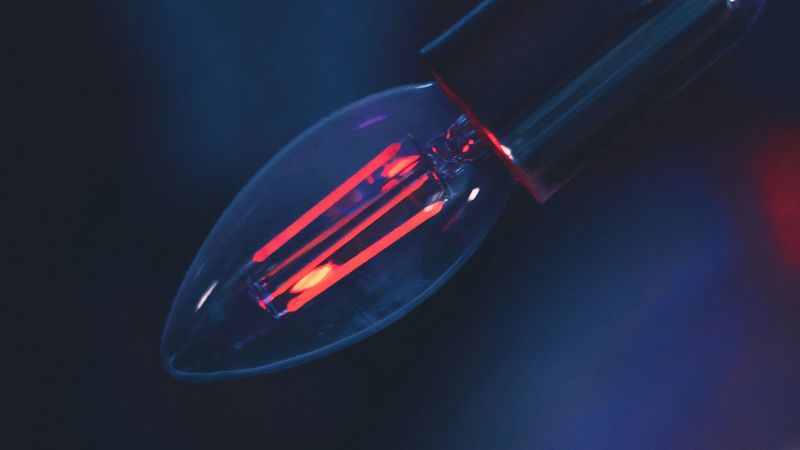 light bulb, electricity, light, lighting, shape, 4k