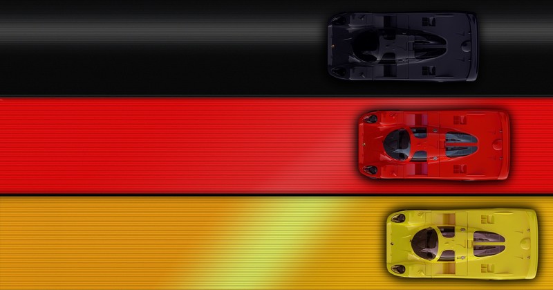 flag, Germany, car, supercars, artwork, vehicle