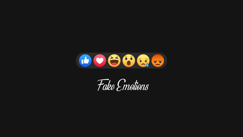 dark, emotions, Facebook