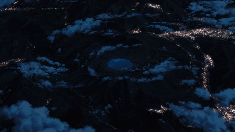 anime, landscape, clouds, Kimi no Na Wa, Your Name