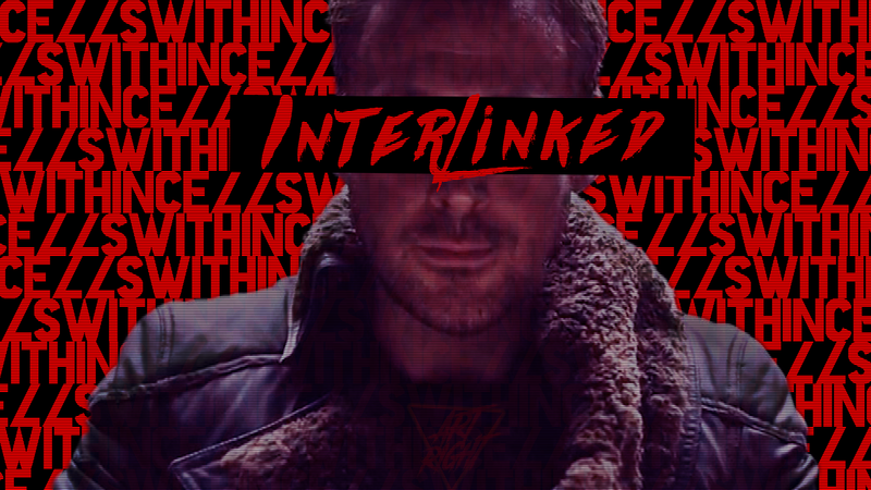 Blade Runner 2049, movies, red, Ryan Gosling, Officer K, frontal view
