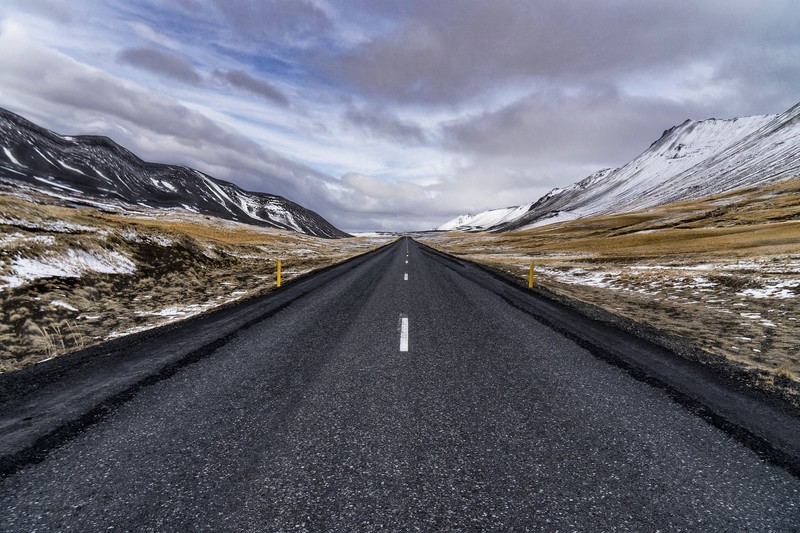 road, asphalt, landscape
