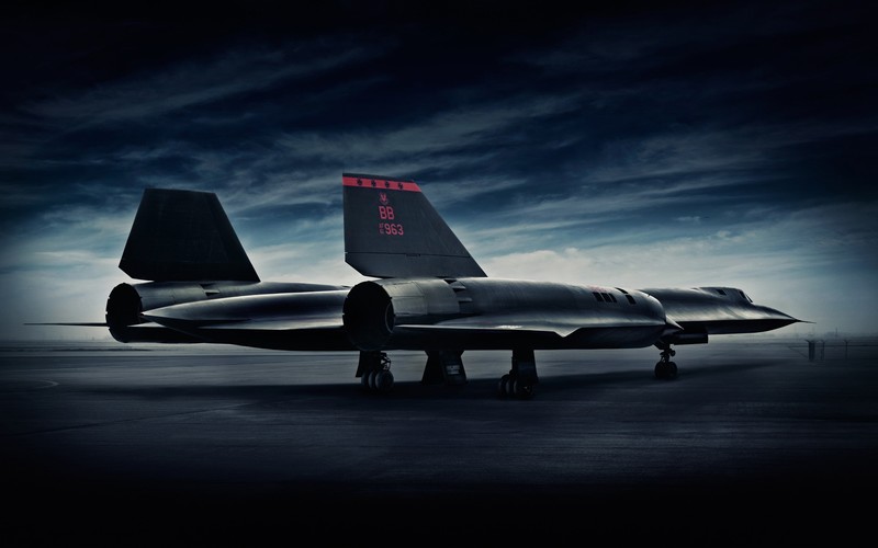 Lockheed SR-71 Blackbird, airplane, military
