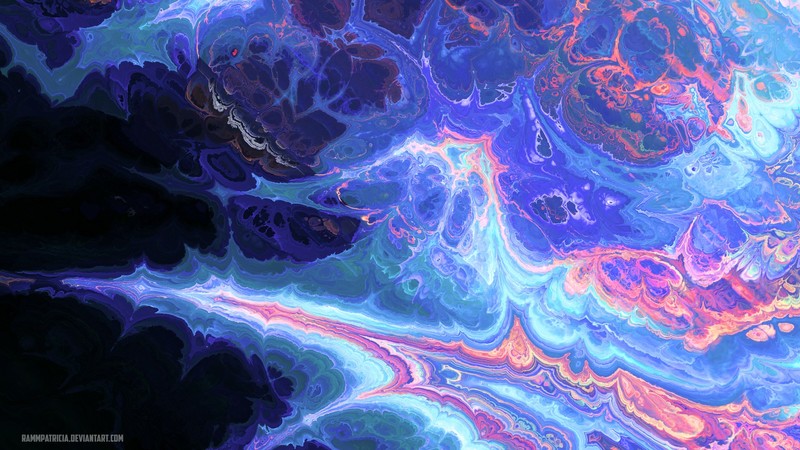 abstract, colorful, digital, digital art, RammPatricia