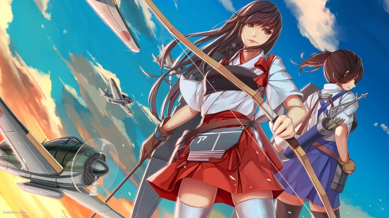anime, anime girls, artwork, Kantai Collection