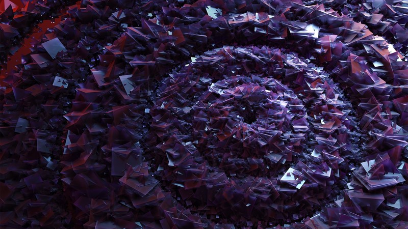 Justin Maller, artwork, abstract, digital, digital art, geometric figures
