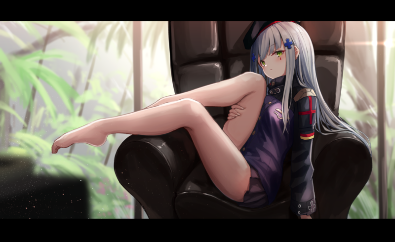 anime, anime girls, digital art, artwork, 2D, portrait, HK416 (Girls Frontline), Girls Frontline