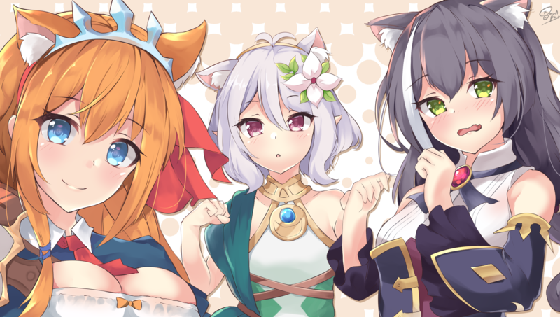 anime, anime girls, fan art, Princess Connect Re:Dive, Princess Connect