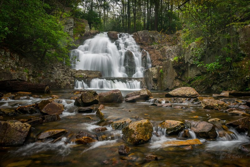 water, stones, nature, USA, Hickory Run State Park, waterfall