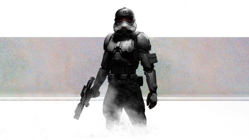 Mack Sztaba, Star Wars, stormtrooper, Imperial Stormtrooper, weapon, blaster, rifles, science fiction, artwork, digital art, fantasy art