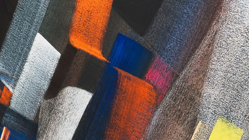 stripes, colorful, spots, uneven, 4k