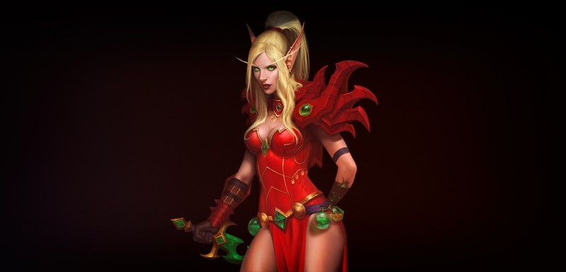 green eyes, blonde, simple background, fantasy art, artwork, fantasy girl, pointy ears