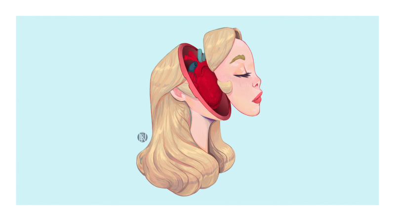 artwork, digital art, illustration, Alice in Wonderland, Leslie Rosique, concept art, drawing