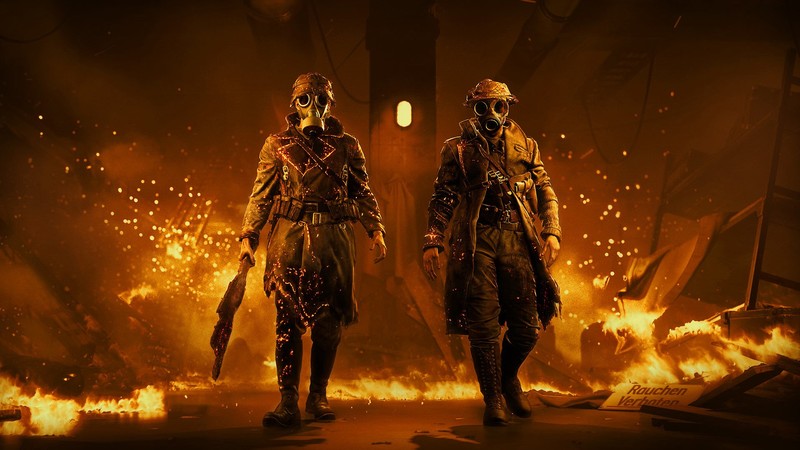 Battlefield, game art, Battlefield V