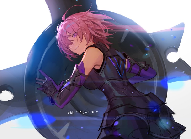 anime, anime girls, digital art, artwork, 2D, portrait, Shielder (Fate/Grand Order), Fate/Grand Order, Fate Series, Mashu Kyrielight, Mash Kyrielight