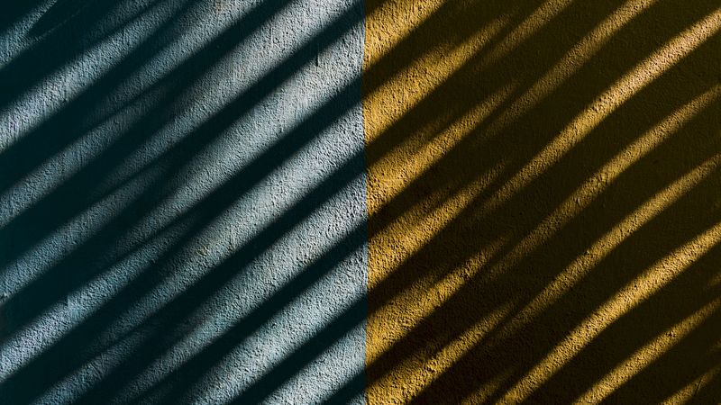 wall, strip, shadows, shadow, 4k