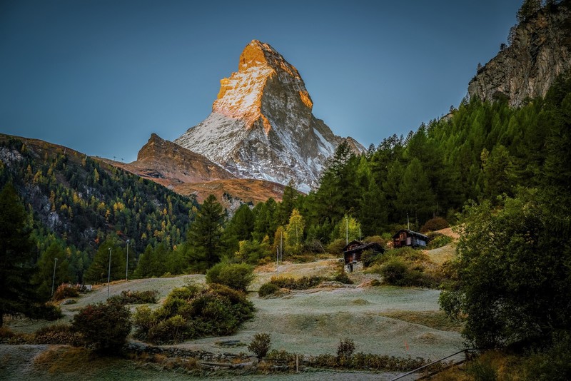 Matterhorn, mountains, nature, outdoors, landscape
