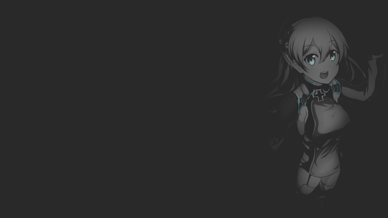 anime, manga, game art, anime girls, illustration, fan art, minimalism, monochrome, dark background, selective coloring, texture, Prinz Eugen (KanColle), Kantai Collection, drpow, uniform