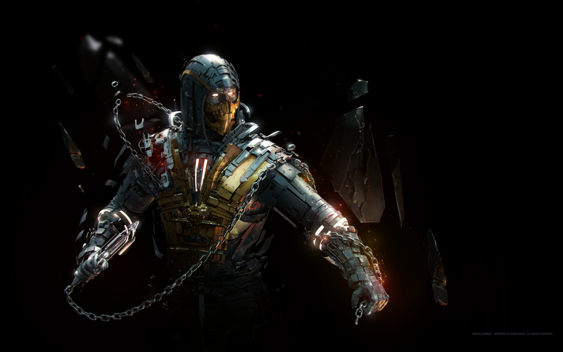 scorpion, Mortal Kombat, video games