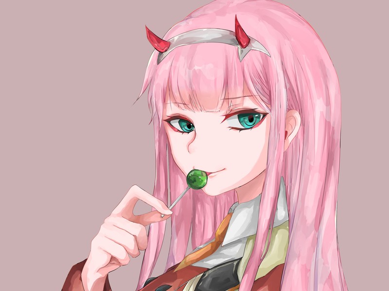 anime, anime girls, Darling in the FranXX, Zero Two (Darling in the FranXX), Code:002