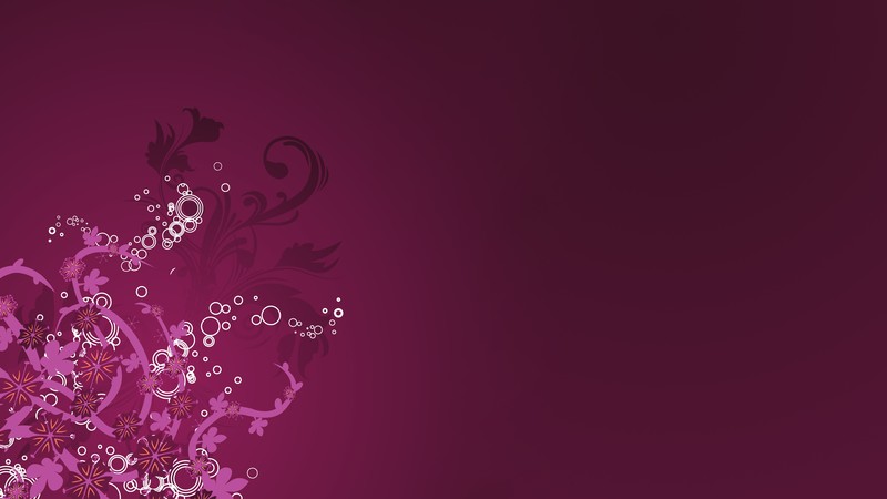 floral, grunge, purple background, digital art