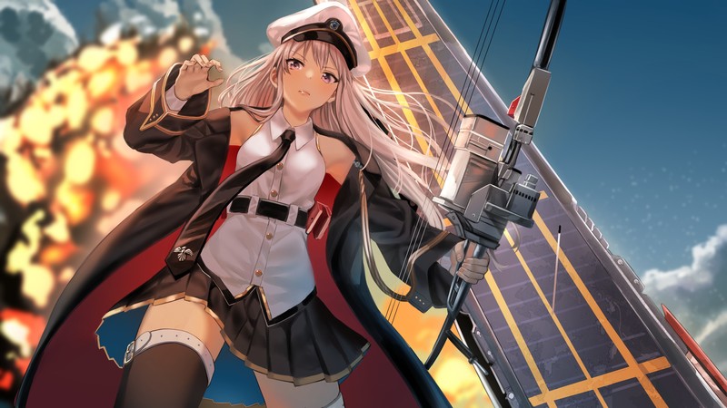 anime, anime girls, digital art, artwork, 2D, portrait, Enterprise (Azur Lane), Azur Lane