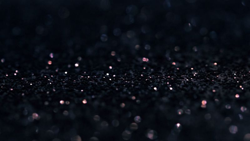 glare, bokeh, shine, black, 4k