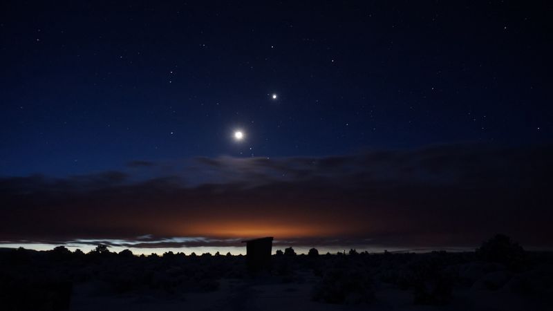 starry sky, night, clouds, shine, 4k