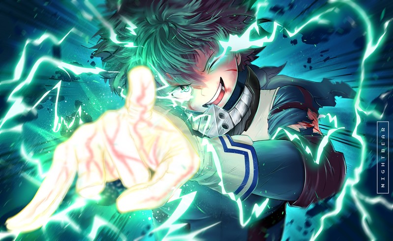 anime, Boku no Hero Academia, Izuku Midoriya, Midoriya Izuku