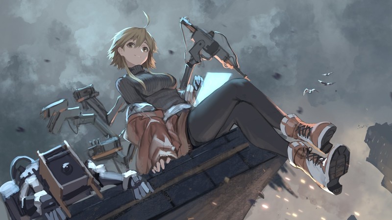 anime, anime girls, digital art, artwork, 2D, portrait, Arknights, Mayer(Arknights)