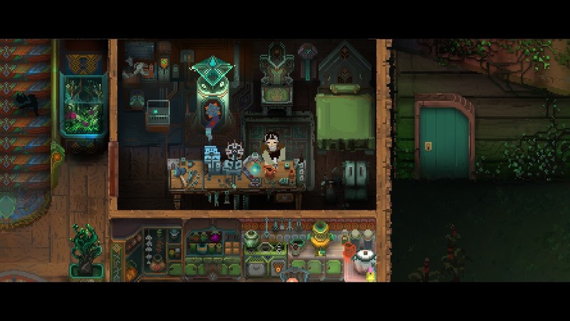 children of morta, pixel art, indie games, video game art