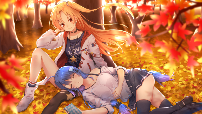 anime, anime girls, digital art, artwork, 2D, portrait, Cleveland (Azur Lane), Helena (Azur Lane), Azur Lane